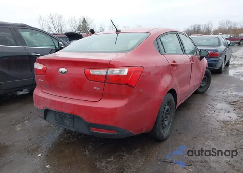 2013 Kia Rio Lx z USA, uszkodzony, nr VIN KNADM4A36D6248579